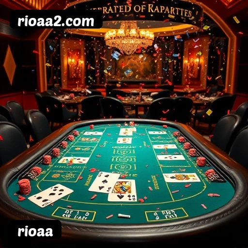 rioaa Bônus e Promoções - R$5.000 de boas-vindas, 500 giros grátis, cashback 10% e VIP rakeback 15%